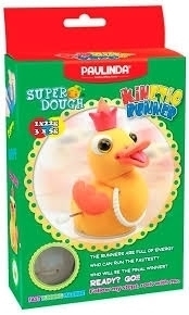 Масса для лепки Paulinda Super Dough Running Race Лебедь (PL-081183-6) - Pampik