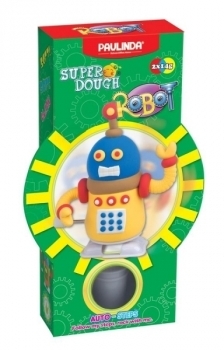 Маса для ліплення Paulinda Super Dough Robot, жовтий (PL-081178-2) - Pampik