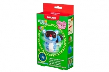 Маса для ліплення Paulinda Super Dough Circle Baby Єнот, синій (PL-081177-2) - Pampik