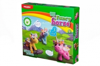 Масса для лепки Paulinda Super Dough Единороги 3 в 1 (PL-081557) - Pampik