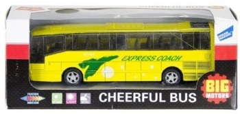 Іграшка Big Motors Автобус, жовтий (XL80136L-2) - Pampik - 4