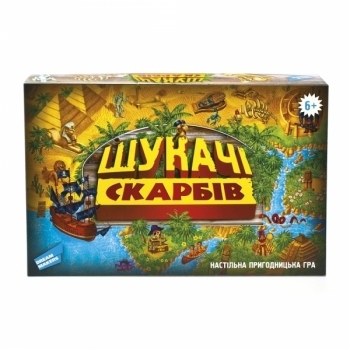 Настільна гра Dream Makers Board Games Шукачі скарбів (1206_UA) - Pampik