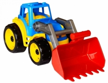 Іграшка ТехноК Трактор, блакитний з жовтим (1721) - Pampik