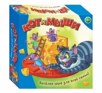 Настільна гра Dream Makers Board Games Кіт і миші (707-38) - Pampik