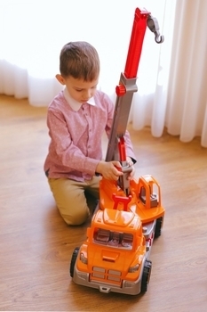 Іграшка ТехноК Автокран (3695) - Pampik - 4