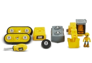 Игровой набор Funrise Экскаватор CAT Machine Maker, 20 см (80903F) - Pampik - 4