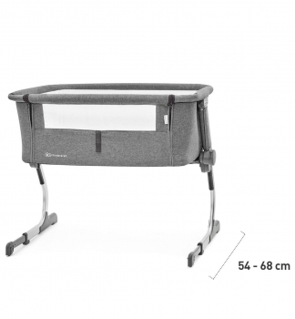 Приставная кроватка-люлька Kinderkraft Uno Grey KKLUNOGRY00000 (30.09.2019) - Pampik - 8