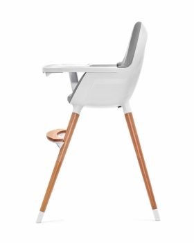 Стульчик для кормления 2 в 1 Kinderkraft Fini Gray KKKFINIGRY0000 (00-00158388) - Pampik - 2