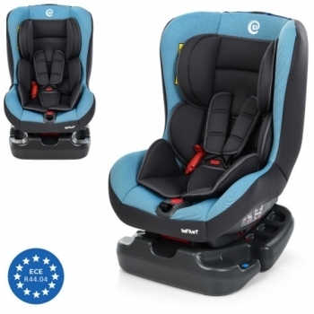 

Автокресло El Camino ME 1010 Infant Blue Shadow, черный с голубым (21644