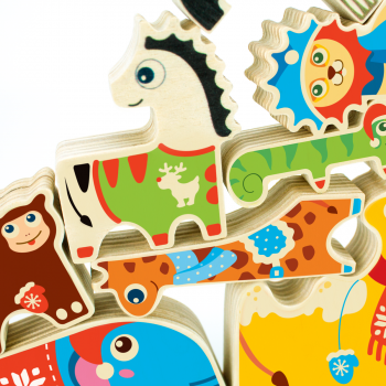 Дерев'яні балансири Quokka Казкові Звірі (QUOKA02NYP) - Pampik - 3