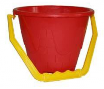Іграшка ТехноК Ведерко Замок, червоний (2285) - Pampik