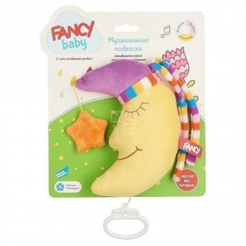Музична іграшка-підвіска Fancy Baby Місяць (PEM0\M) - Pampik