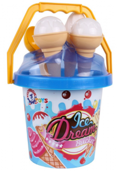 Набір для гри з піском ТехноК Морозиво, блакитний (5743) - Pampik