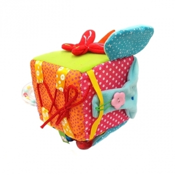 Розвиваюча іграшка Fancy Baby Кубик мягконабівной (KBZ0) - Pampik - 3