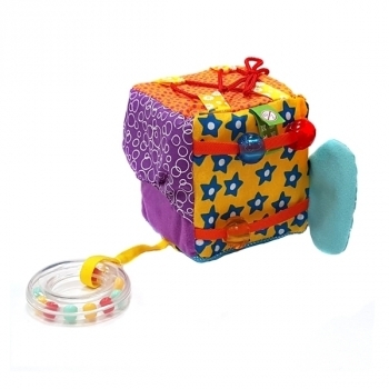 Розвиваюча іграшка Fancy Baby Кубик мягконабівной (KBZ0) - Pampik - 2