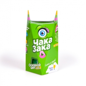Легкий пластилін Genio Kids Чака-Зака, зелений (TA1790-4) - Pampik - 3