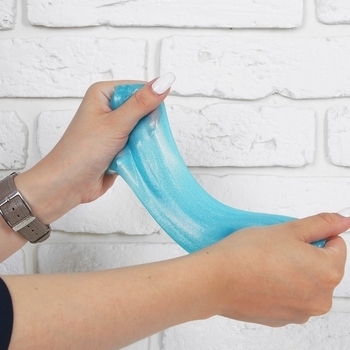 Игрушечная масса для лепки Genio Kids Лизун-мялка, желтый (SLI02-1) - Pampik - 2