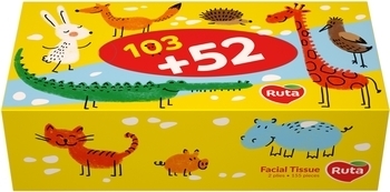 Серветки Ruta Kids, 155 шт. - Pampik - 2