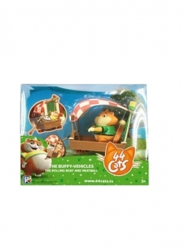 Ігровий набір 44 Cats Фрикаделі з транспортним засобом (34154) - Pampik