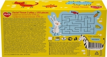 Серветки Ruta Kids, 155 шт. - Pampik - 3