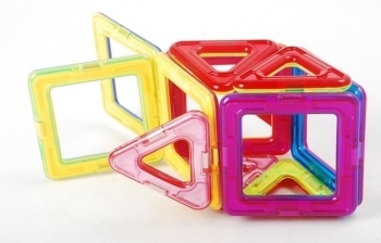 Магнитный конструктор Qunxing Toys, 20 элементов (701) - Pampik - 3