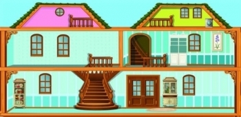 Многоразовые наклейки. В доме - Pampik