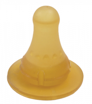 Соска латексна Курносики, кругла, розмір S, 0+ міс. (7032 S) - Pampik