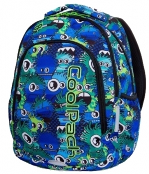 

Рюкзак с термосумкой CoolPack Prime Wiggly Eyes Blue, синий с зеленым (B25034