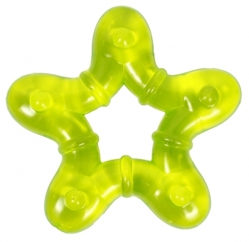 Прорізувач для зубів Курносики Міні, силіконовий, з водою, салатовий (7045 рож) - Pampik