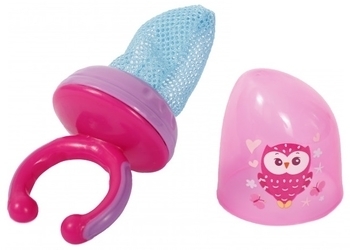 Ниблер Курносики с сеткой и колпачком, розовый (7065 фіо) - Pampik - 2