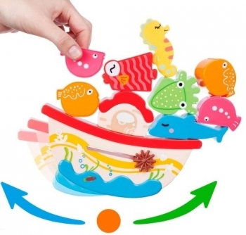 Игра-баланс BeBeLino Корабль с животными (58151) - Pampik - 5
