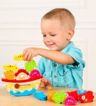 Игра-баланс BeBeLino Корабль с животными (58151) - Pampik - 7