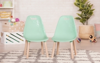 Набір дитячих стільчиків Battat Kid century modern, м'ятний (BX1634Z) - Pampik - 3