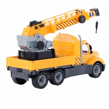 Підйомний кран Polesie з поворотною платформою (55613) - Pampik - 4