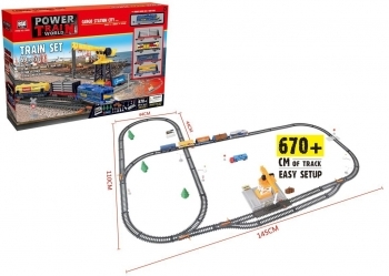 Залізниця Maya Toys Підйомний кран (2082) - Pampik - 2