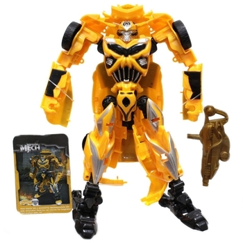 Робот-трансформер Maya Toys Жовтий спорткар (D622-E266) - Pampik - 3