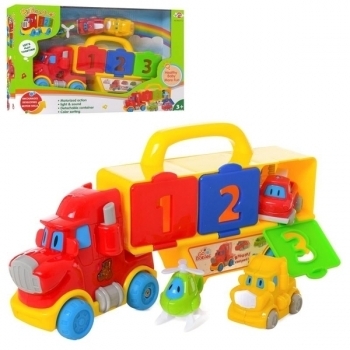 

Сортер Maya Toys Машинка-трейлер (969-K12)