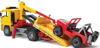 Эвакуатор Bruder Man с погрузчиком, 49,5 см (02750) - Pampik - 2