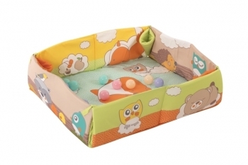 Развивающий коврик Baby Team, с дугами и бортиками (8566) - Pampik - 2