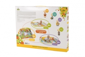 Развивающий коврик Baby Team, с дугами и бортиками (8566) - Pampik - 4