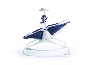 Крісло-ліжечко-гойдалка Tiny Love Мамина любов, синій (1805600030) - Pampik