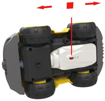 Конструктор DIY Spatial Creativity Бульдозер, жовтий (CJ-1365041) - Pampik - 4