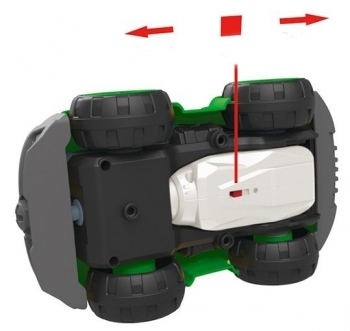 Конструктор DIY Spatial Creativity Поліцейська машина, зелений (CJ-1365126) - Pampik - 4