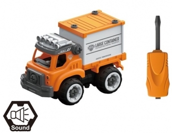 Конструктор DIY Spatial Creativity Вантажівка, помаранчевий (CJ-1379226) - Pampik - 2