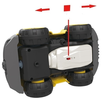 Конструктор DIY Spatial Creativity Бульдозер, жовтий (CJ-1365039) - Pampik - 3