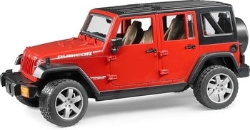 Джип Вruder Wrangler Unlimited Rubicon, красный, 33 см (02525) - Pampik