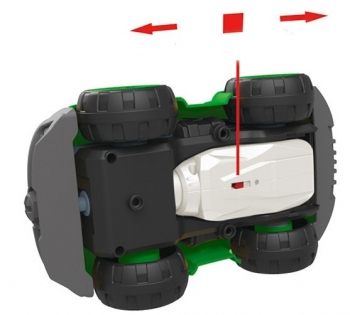 Конструктор DIY Spatial Creativity Поліцейська машина, зелений (CJ-1365125) - Pampik - 2