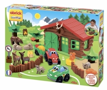 Конструктор Ecoiffier Лісництво, з аксесуарами (3040) - Pampik