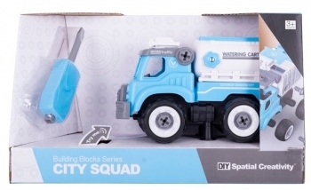 Конструктор DIY Spatial Creativity Цистерна, блакитний (CJ-1379195) - Pampik - 4