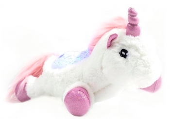 Музична м'яка іграшка-проектор Funmuch Єдиноріг (FM666-7) - Pampik - 2